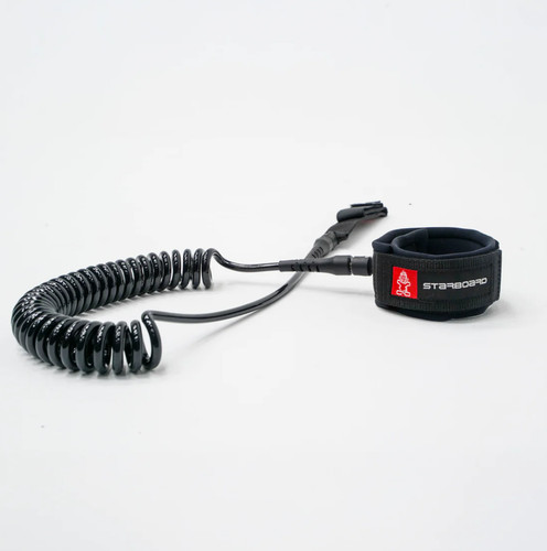 Semi coil starboard leash - semi-coil,